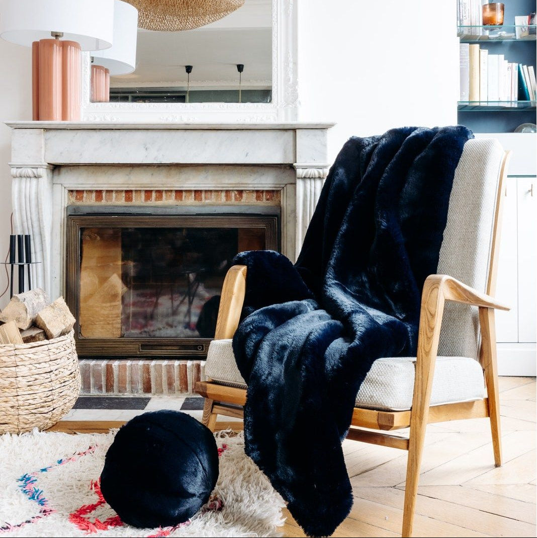 Plaids en Fausse Fourrure