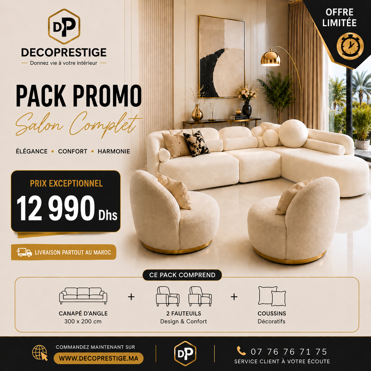 Pack Salon Prestige Élégance
