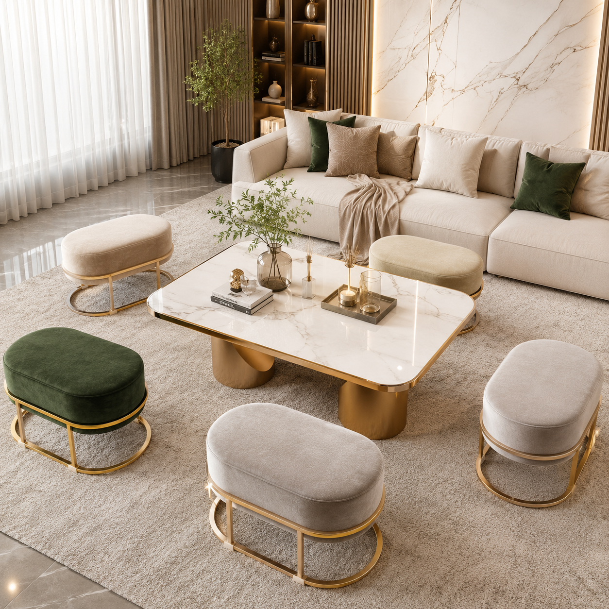 TABOURET AUVALUS