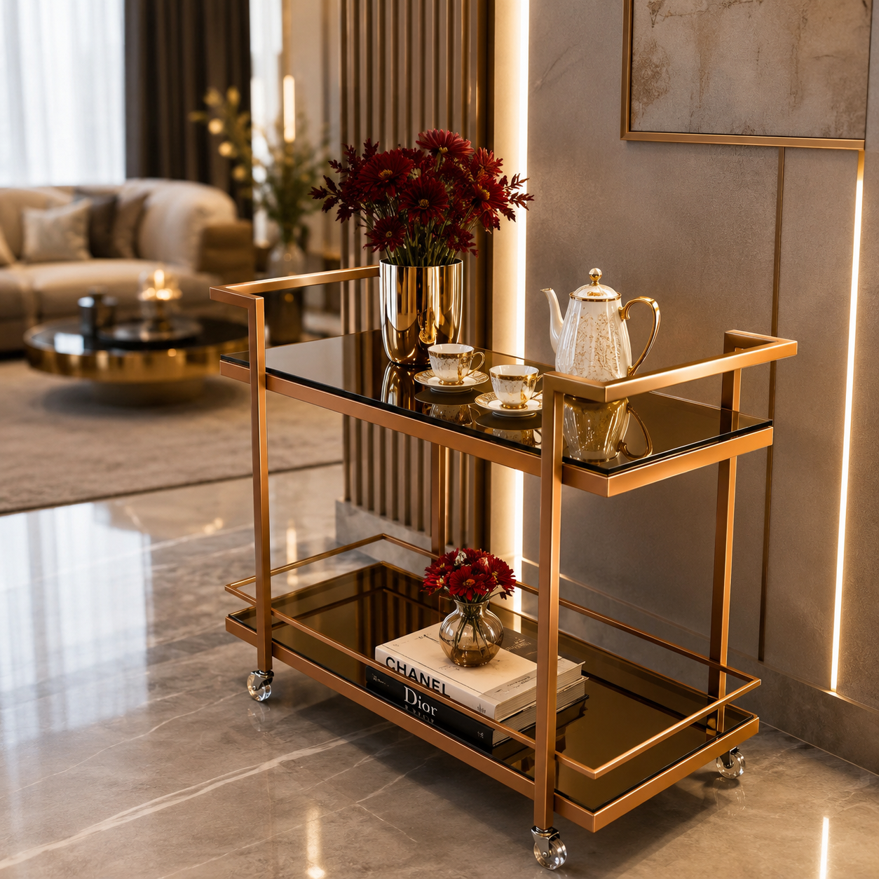 Chariot de service Decoprestige