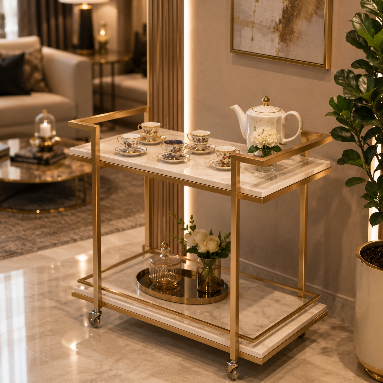 Chariot de service Decoprestige