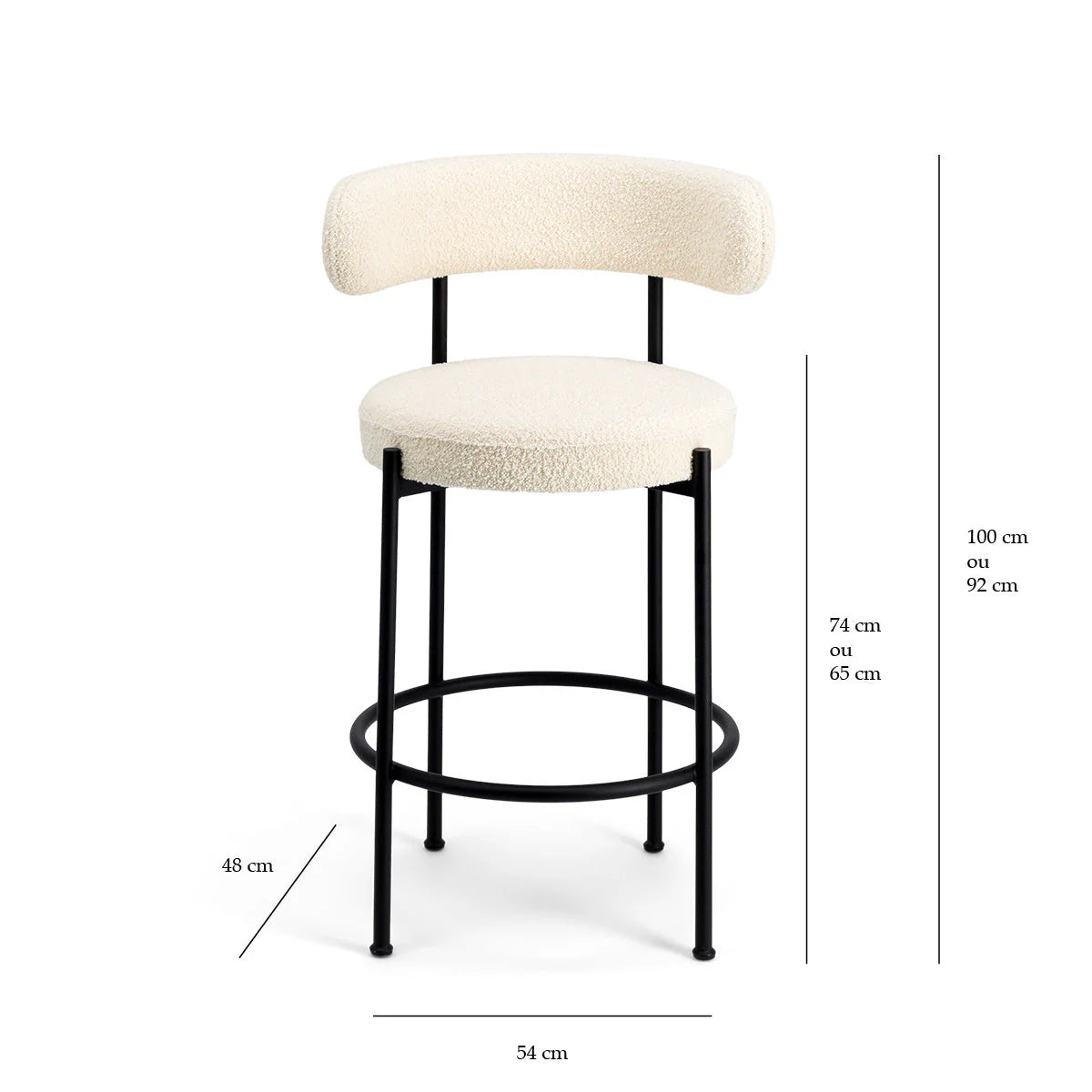 Tabourets de bar Chaisy High